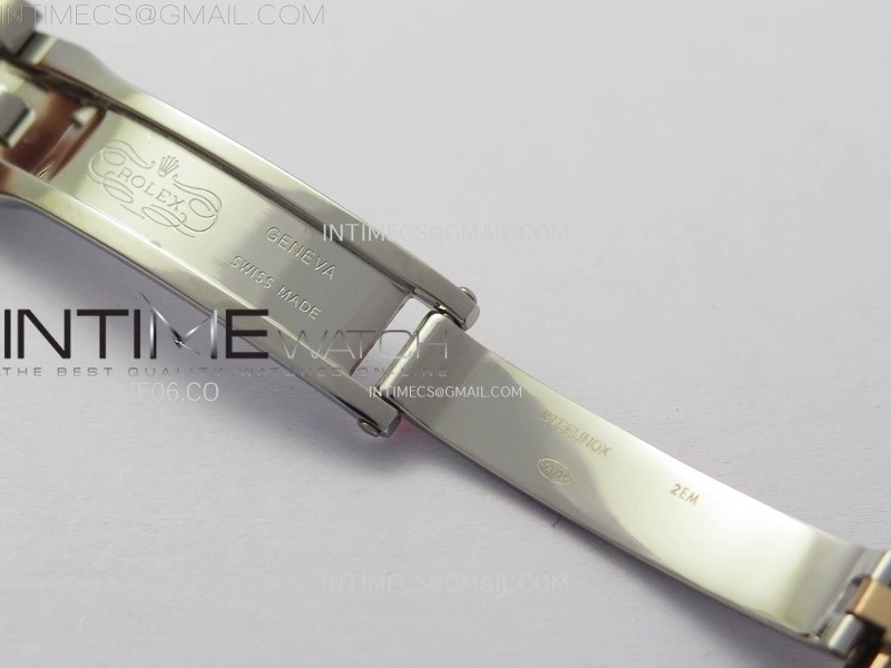 Datejust 28mm 279171 Smooth Bezel SS RG APSF Best Edition RG Dial Crystals Markers on SS Jubilee Bracelet NH05