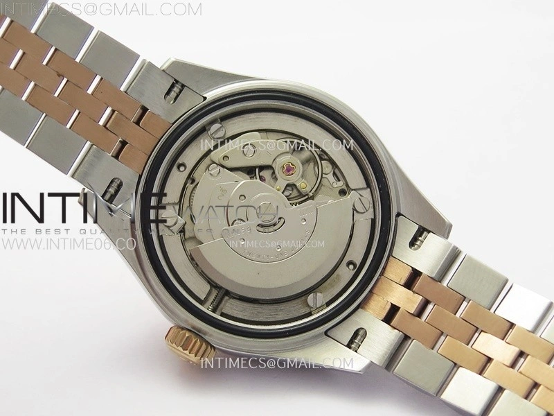 Datejust 28mm 279171 Smooth Bezel SS RG APSF Best Edition RG Dial Crystals Markers on SS Jubilee Bracelet NH05