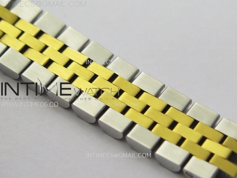 Datejust 28mm 279173 Smooth Bezel SS YG APSF Best Edition Green Dial Crystals Markers on Jubilee Bracelet NH05
