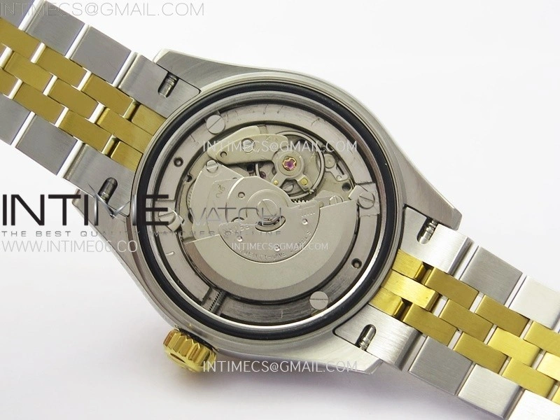 Datejust 28mm 279173 Smooth Bezel SS YG APSF Best Edition Green Dial Crystals Markers on Jubilee Bracelet NH05