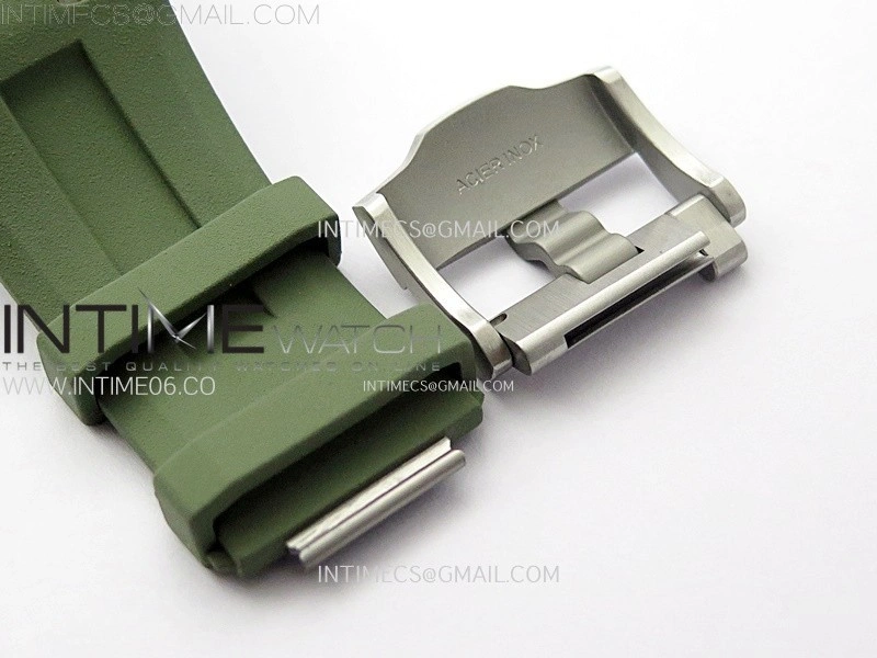 Royal Oak Offshore Diver 15720 APSF 1:1 Best Edition Green Dial on Green Rubber Strap SA4308