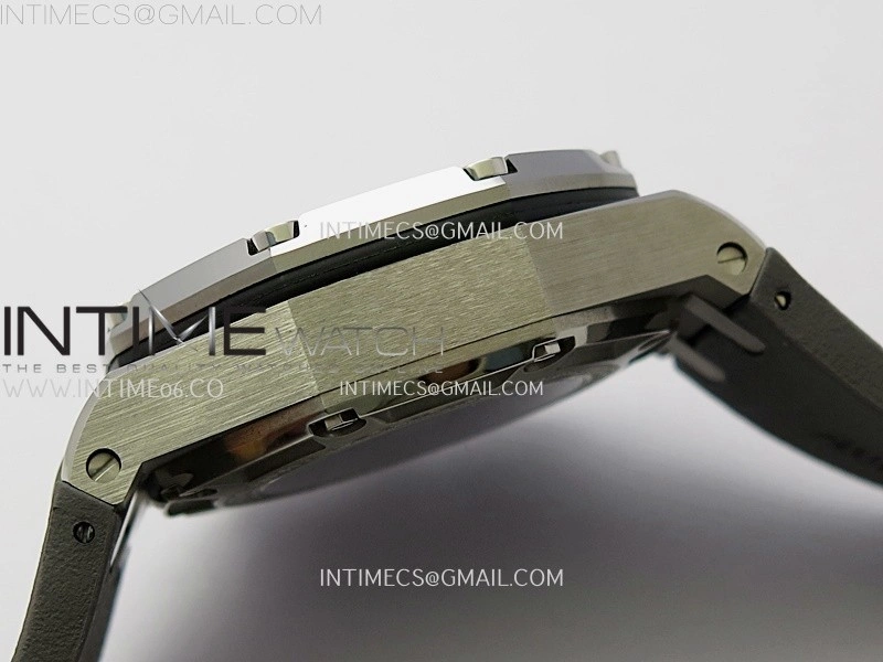 Royal Oak Offshore Schumacher SS TKF Best Edition Gray Black Dial on Gray Rubber Strap A3126