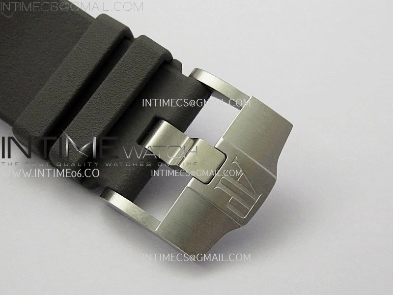 Royal Oak Offshore Schumacher SS TKF Best Edition Gray Black Dial on Gray Rubber Strap A3126