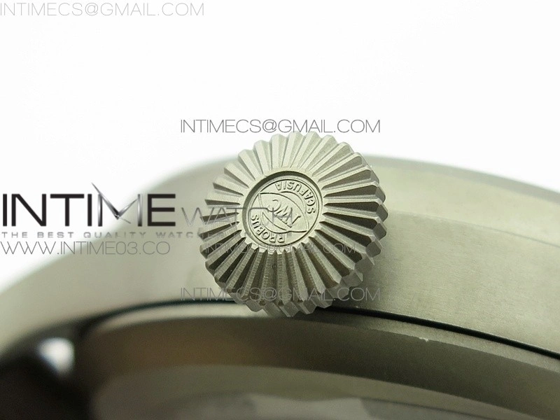 Big Pilot IW501004 TI AZF 1:1 Best Edition Black Dial on Brown Leather Strap A52110
