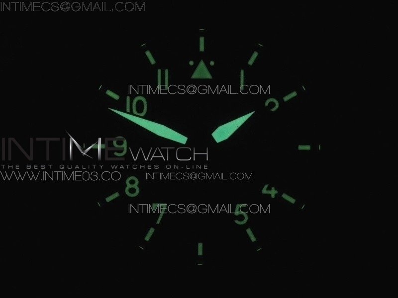 Big Pilot IW501004 TI AZF 1:1 Best Edition Black Dial on Brown Leather Strap A52110