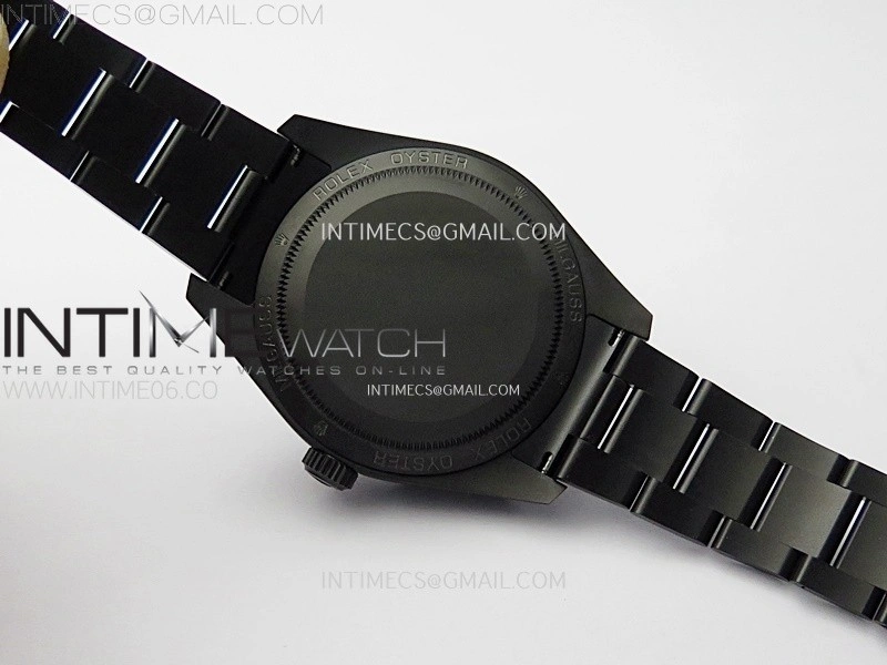 Milgauss Label noir DLC YSF Best Edition Gray Dial on DLC Bracelet Asian Tourbillon