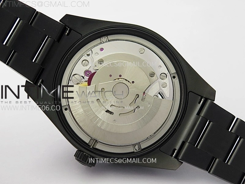 Milgauss Label noir DLC YSF Best Edition Gray Dial on DLC Bracelet Asian Tourbillon