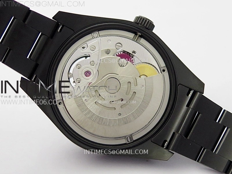 Milgauss Label noir DLC YSF Best Edition Gray Dial on DLC Bracelet Asian Tourbillon
