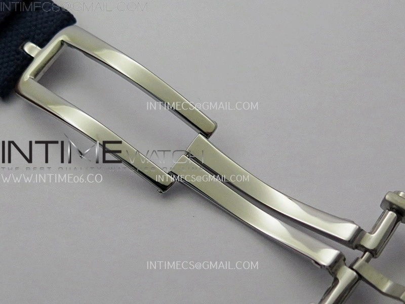 Avenger Chronometer 42mm SS BLSF 1:1 Best Edition Blue Dial On Blue Nylon Strap A2824