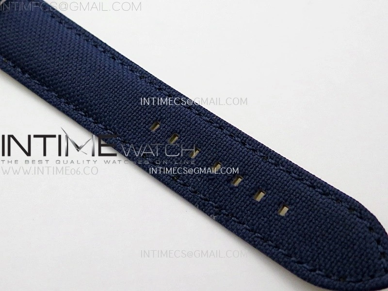 Avenger Chronometer 42mm SS BLSF 1:1 Best Edition Blue Dial On Blue Nylon Strap A2824