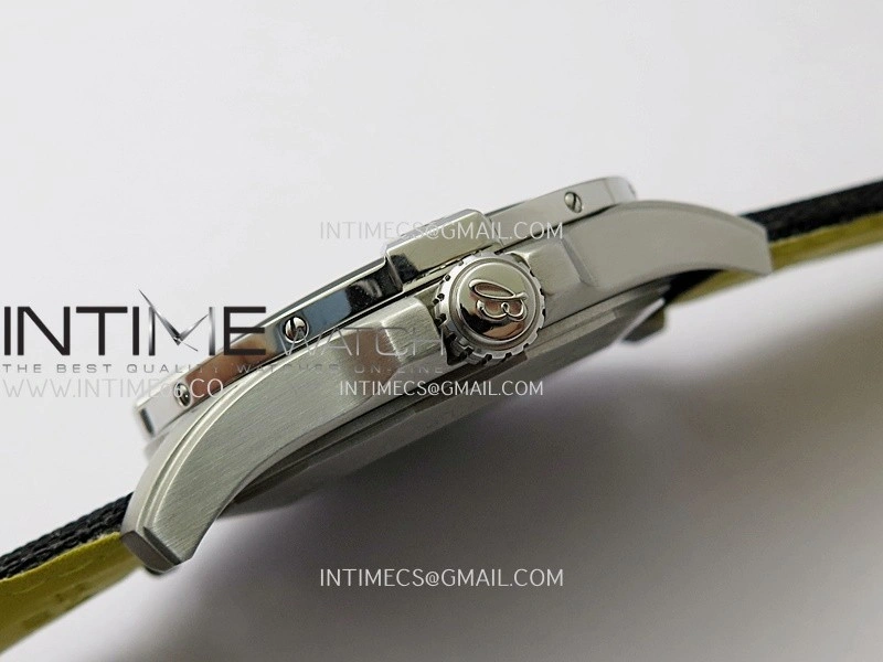 Avenger Chronometer 44mm SS B50 Best Version Green Dial On Black Leather Strap A2836