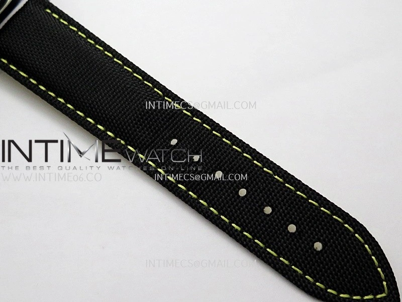 Avenger Chronometer 44mm SS B50 Best Version Green Dial On Black Leather Strap A2836