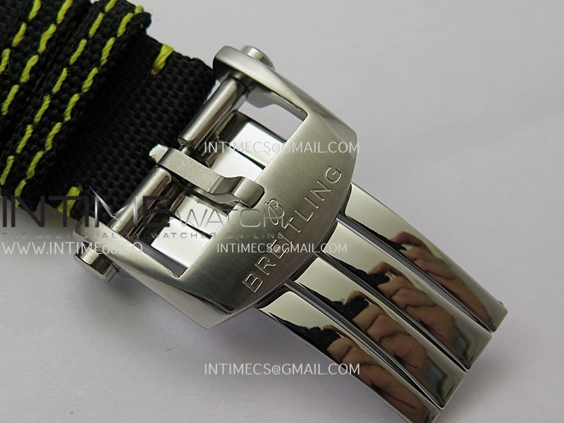 Avenger Chronometer 44mm SS B50 Best Version Green Dial On Black Leather Strap A2836