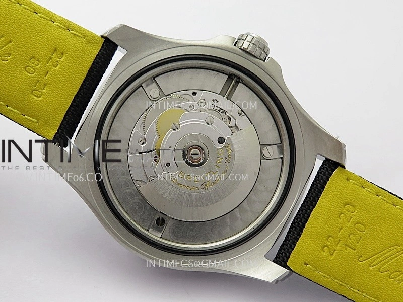 Avenger Chronometer 44mm SS B50 Best Version Green Dial On Black Leather Strap A2836