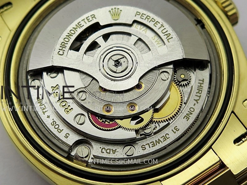 Day Date 40 YG 228238 THBF 1:1 Gain Weight Best Edition White MOP Dial T Diamond Marker on President Bracelet VR3255 V3