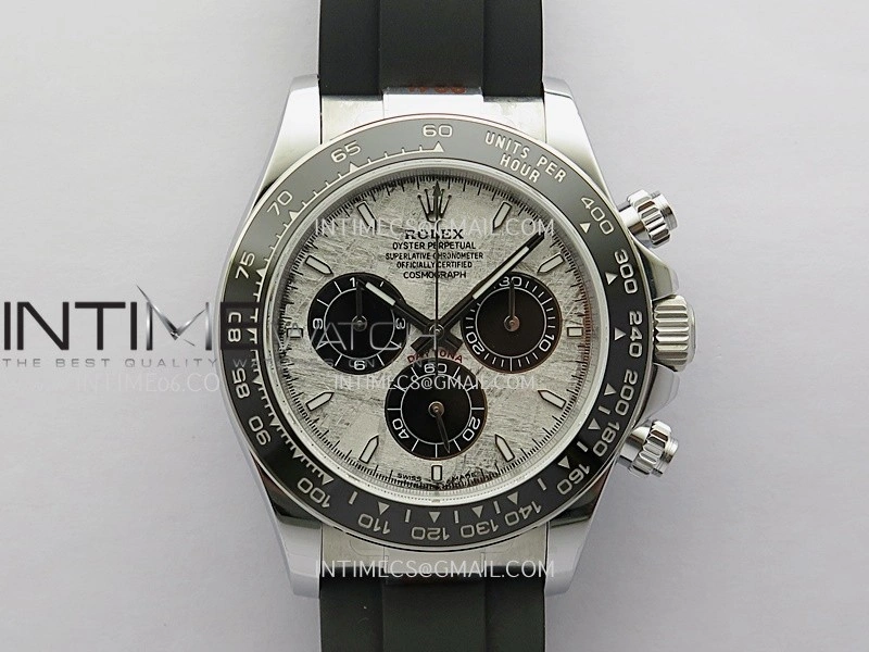 Daytona 126519 Gain Weight SWF 1:1 Best Edition Meteorite Dial Sticks Markers on Oysterflex Strap SH4131
