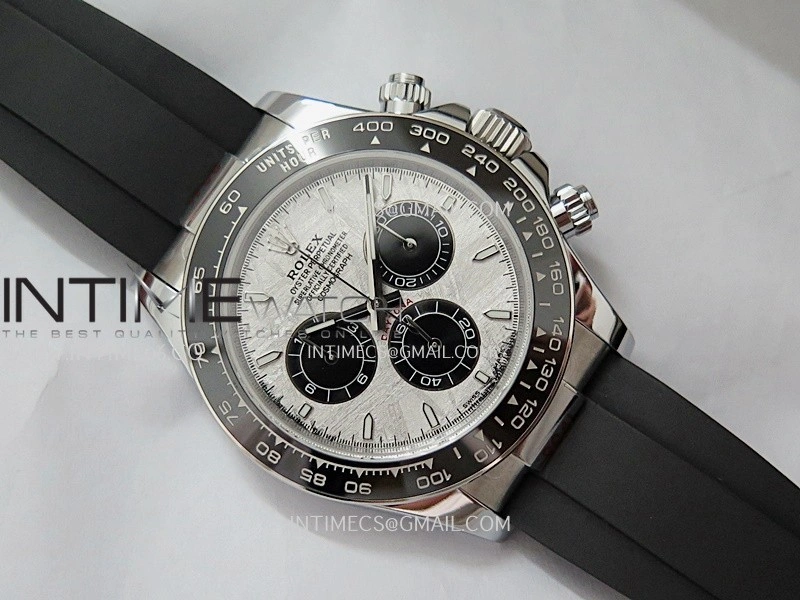 Daytona 126519 Gain Weight SWF 1:1 Best Edition Meteorite Dial Sticks Markers on Oysterflex Strap SH4131