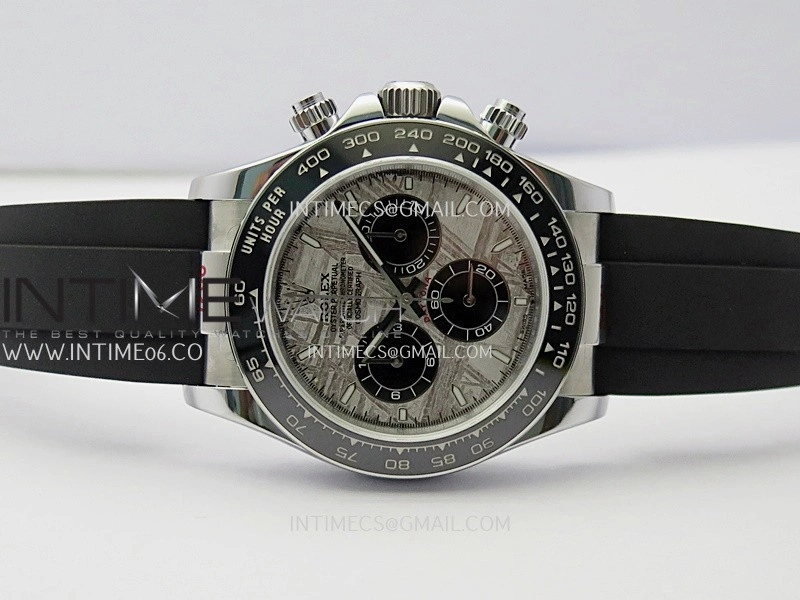 Daytona 126519 Gain Weight SWF 1:1 Best Edition Meteorite Dial Sticks Markers on Oysterflex Strap SH4131