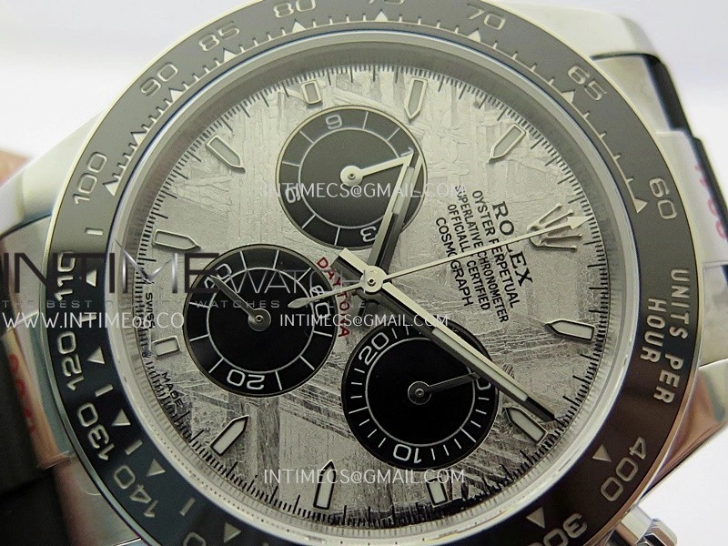 Daytona 126519 Gain Weight SWF 1:1 Best Edition Meteorite Dial Sticks Markers on Oysterflex Strap SH4131