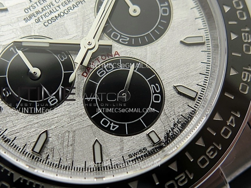Daytona 126519 Gain Weight SWF 1:1 Best Edition Meteorite Dial Sticks Markers on Oysterflex Strap SH4131