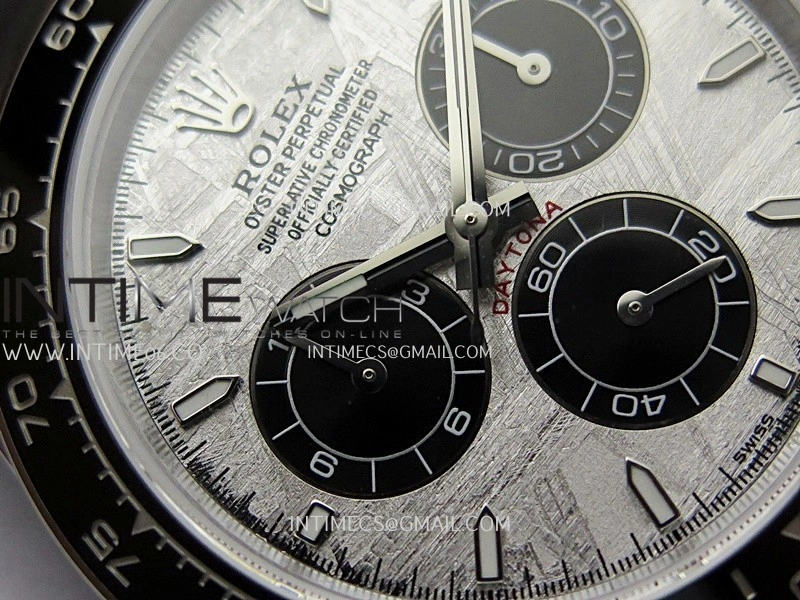 Daytona 126519 Gain Weight SWF 1:1 Best Edition Meteorite Dial Sticks Markers on Oysterflex Strap SH4131