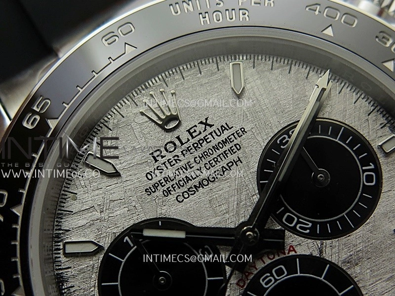 Daytona 126519 Gain Weight SWF 1:1 Best Edition Meteorite Dial Sticks Markers on Oysterflex Strap SH4131