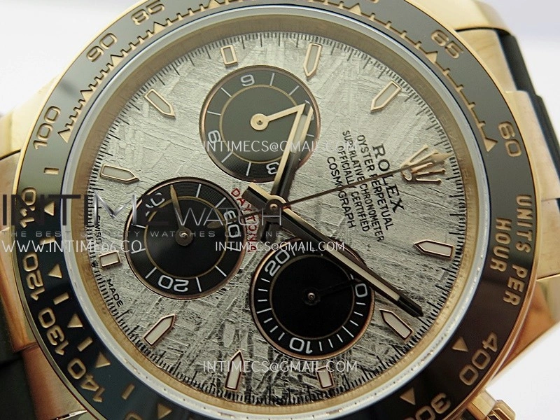Daytona 126515 Gain Weight SWF 1:1 Best Edition Meteorite Dial Sticks Markers on Oysterflex Strap SH4131