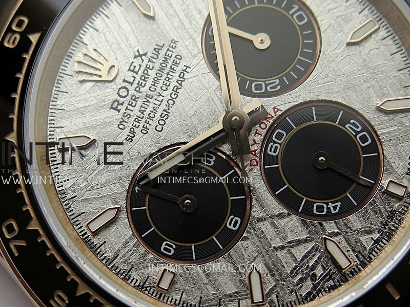 Daytona 126515 Gain Weight SWF 1:1 Best Edition Meteorite Dial Sticks Markers on Oysterflex Strap SH4131
