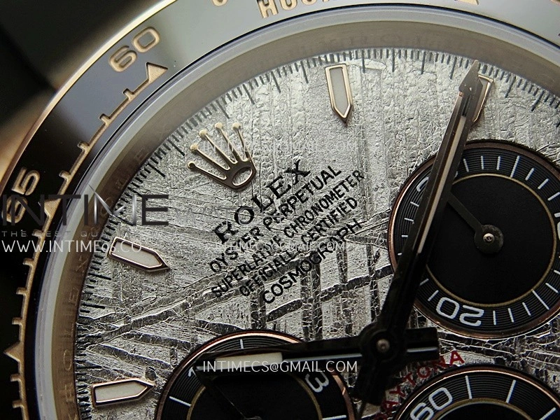 Daytona 126515 Gain Weight SWF 1:1 Best Edition Meteorite Dial Sticks Markers on Oysterflex Strap SH4131
