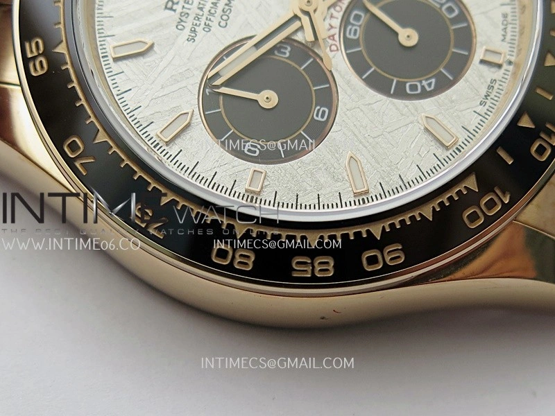 Daytona 126515 Gain Weight SWF 1:1 Best Edition Meteorite Dial Sticks Markers on Oysterflex Strap SH4131