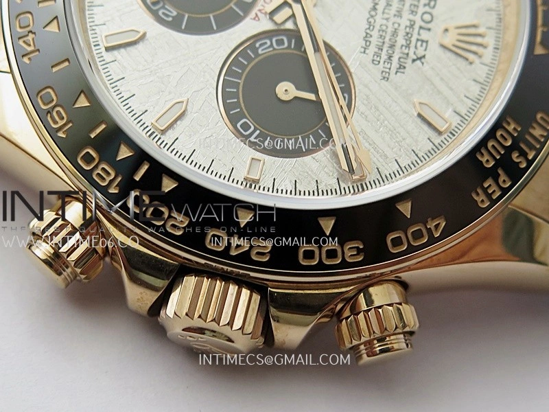 Daytona 126515 Gain Weight SWF 1:1 Best Edition Meteorite Dial Sticks Markers on Oysterflex Strap SH4131