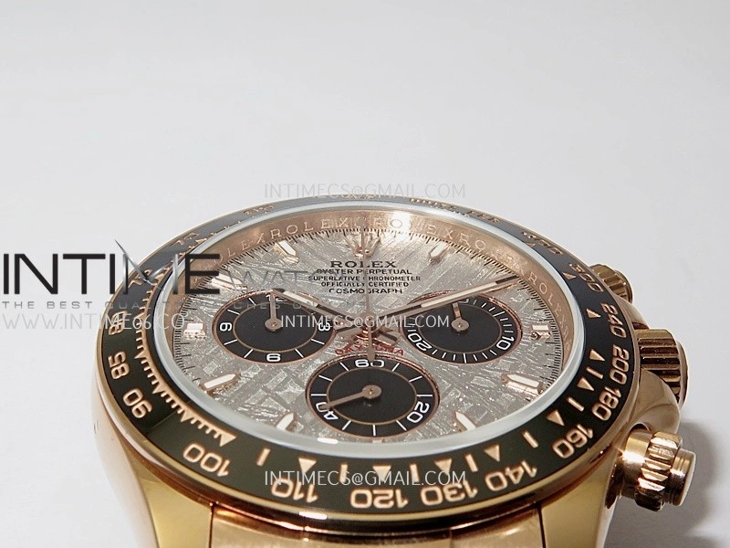 Daytona 126515 Gain Weight SWF 1:1 Best Edition Meteorite Dial Sticks Markers on Oysterflex Strap SH4131
