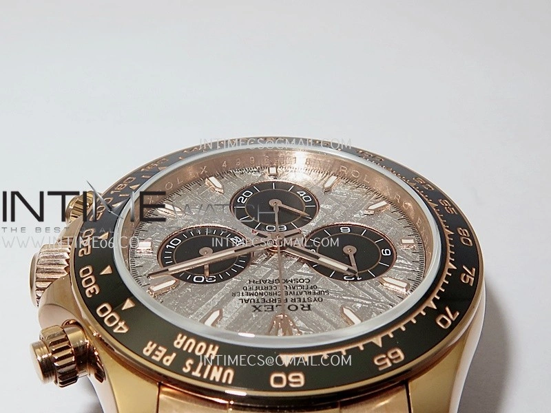 Daytona 126515 Gain Weight SWF 1:1 Best Edition Meteorite Dial Sticks Markers on Oysterflex Strap SH4131