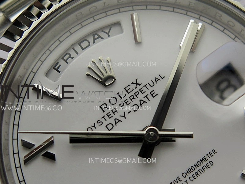 Day Date 228239 40mm Gain Weight V3 THBF 1:1 Best Edition White Dial Roman Marker On President Bracelet VR3255