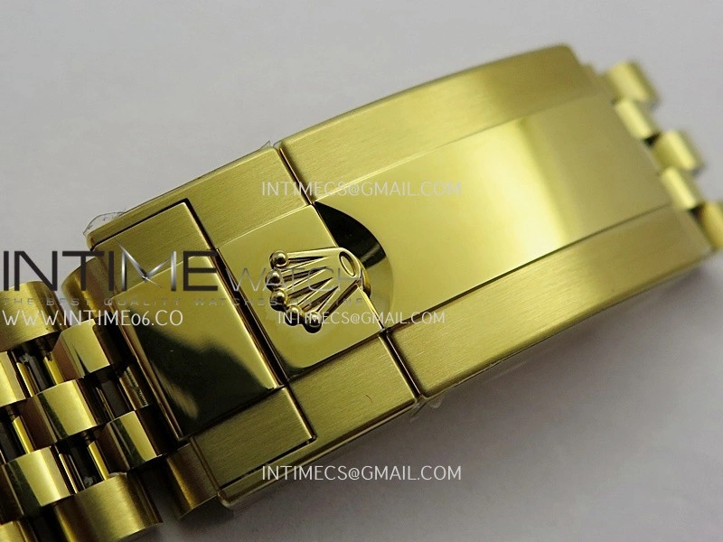 GMT Master II 126718 GRNR Gain Weight V4 Gold Factory 1:1 Best Edition Black Dial On YG Jubilee Bracelet SH3285 CHS
