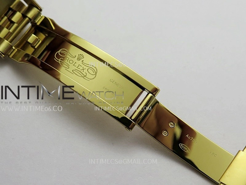 GMT Master II 126718 GRNR Gain Weight V4 Gold Factory 1:1 Best Edition Black Dial On YG Jubilee Bracelet SH3285 CHS