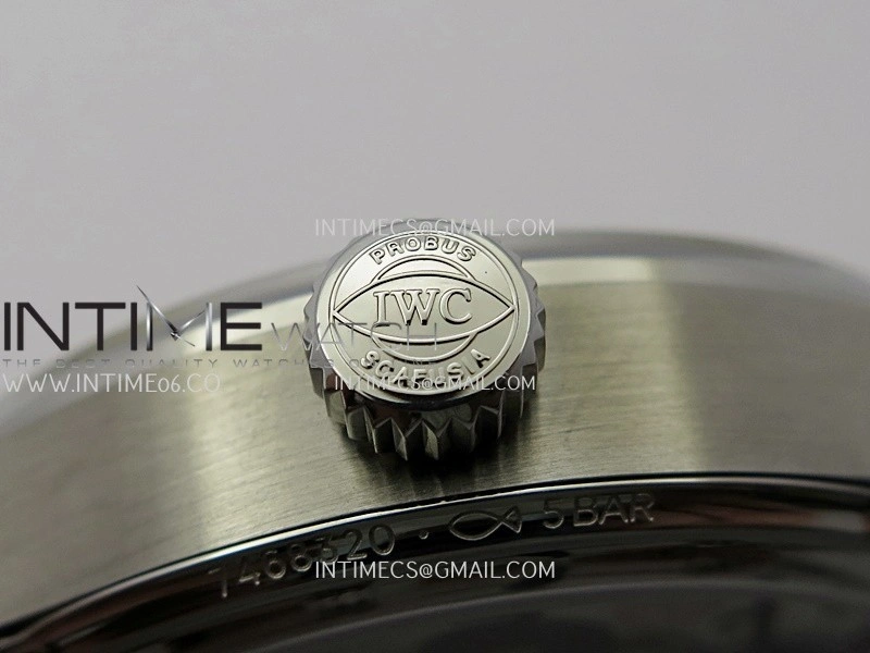 Portugieser IW501708 42mm SS APSF 1:1 Best Edition Ice Blue Dial On SS Bracelet A52010