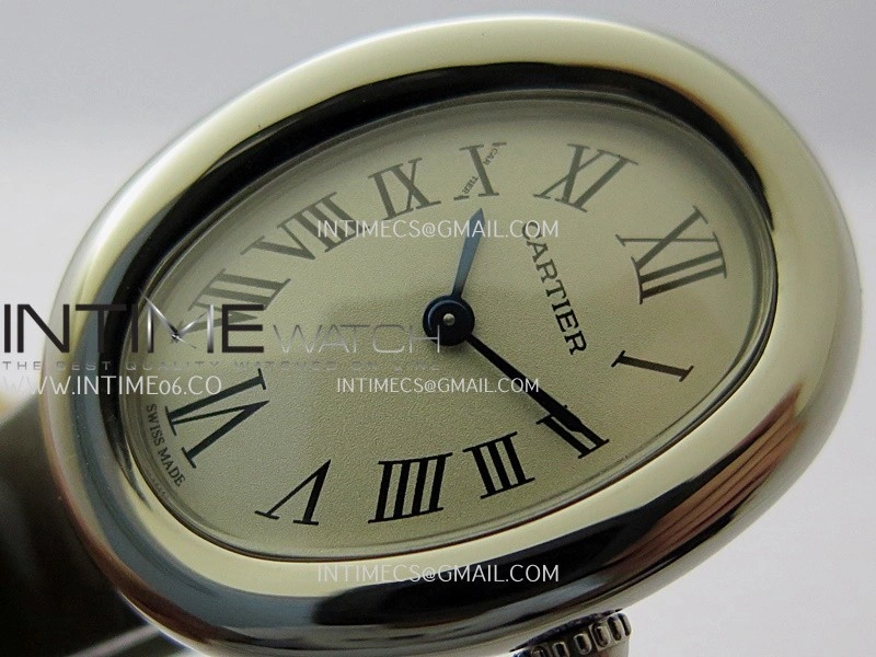 Baignoire Watch SS AF 1:1 Best Edition Silver Dial On Black Croco Strap RONDA Quartz