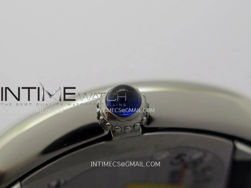 Baignoire Watch SS AF 1:1 Best Edition Silver Dial On Black Croco Strap RONDA Quartz