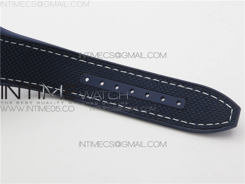 Vanguard V45 SS ZF Best Edition Blue Textured Dial on Blue Rubber Strap MIYOTA 9015