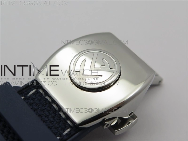 Vanguard V45 SS ZF Best Edition Blue Textured Dial on Blue Rubber Strap MIYOTA 9015