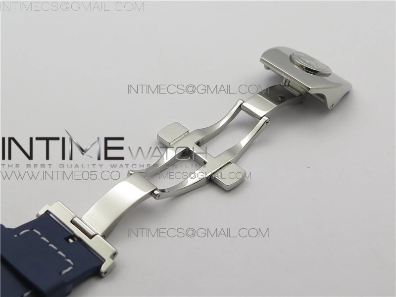 Vanguard V45 SS ZF Best Edition Blue Textured Dial on Blue Rubber Strap MIYOTA 9015