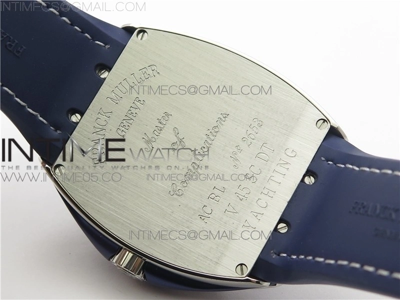 Vanguard V45 SS ZF Best Edition Blue Textured Dial on Blue Rubber Strap MIYOTA 9015