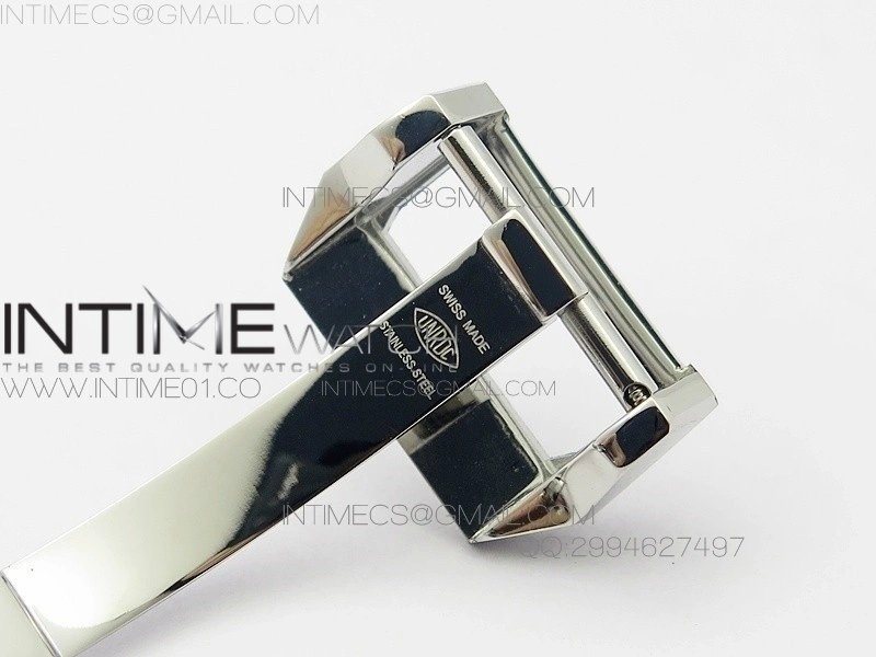 Portuguese IW371447 ZF V3 1:1 Best Edition SS Black dial on Black Leather Strap A79350