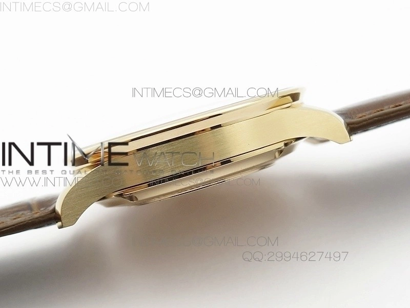 Portuguese IW371480 ZF V3 1:1 Best Edition RG White dial on Brown Leather Strap A79350