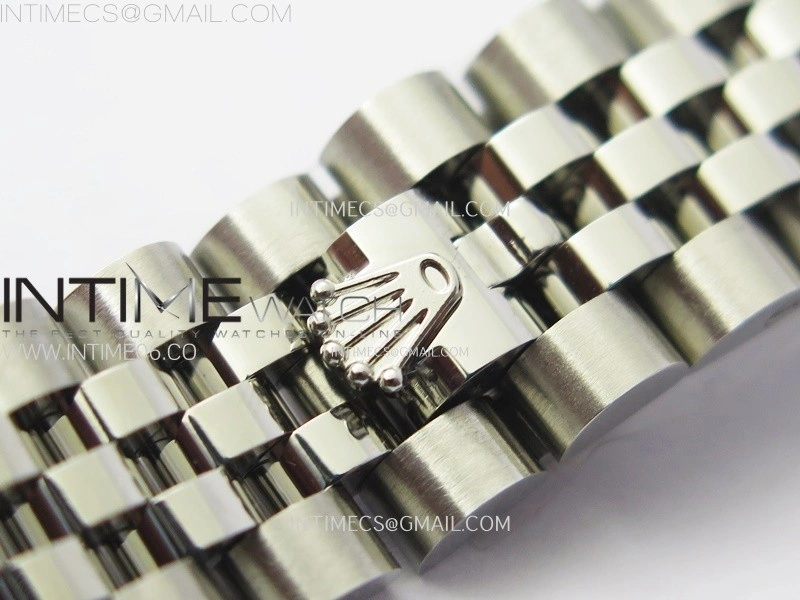 Datejust 28mm 279166 Smooth Bezel SS APSF Best Edition Gray Dial Roman Markers on SS Jubilee Bracelet NH05