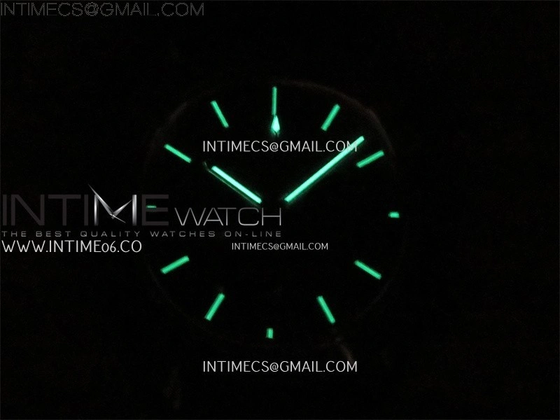Speedmaster "Dark Side of The Moon" Real Ceramic N1F 1:1 Best Edition Black Dial on Black Leather Strap A9300