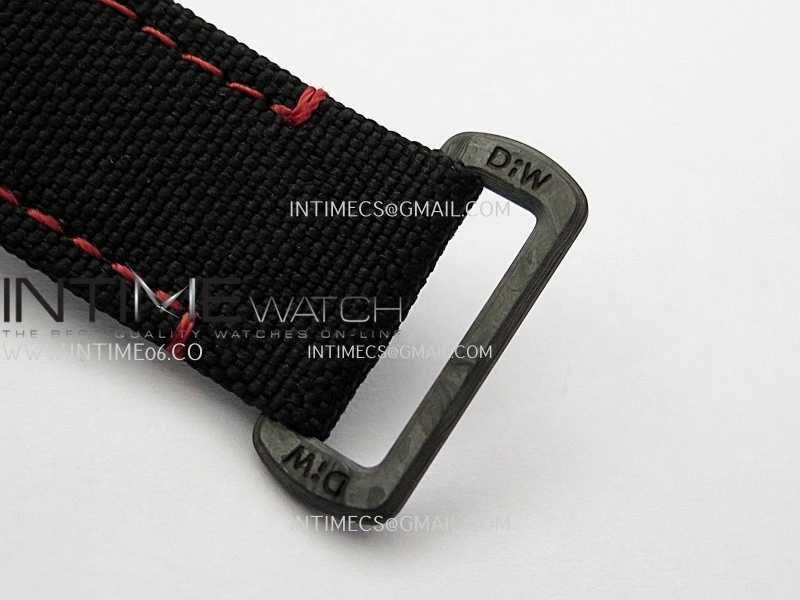 Daytona DIW White Carbon DIWF Best Edition Gray Dial Black Subdial On Black Nylon Strap A4801