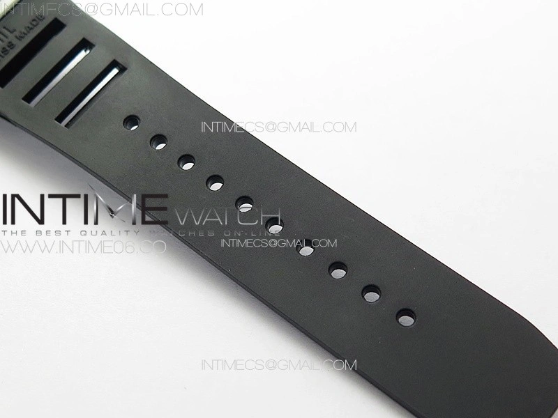 RM052 Skull White Carbon Real Tourbillon YSF 1:1 Best Edition Skull Dial on Black Rubber Strap