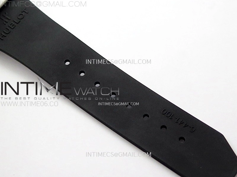 Hublot Big Bang Unico 42mm Real White Ceramic BBF 1:1 Best Edition Black Skeleton Dial on white Rubber Strap A1280